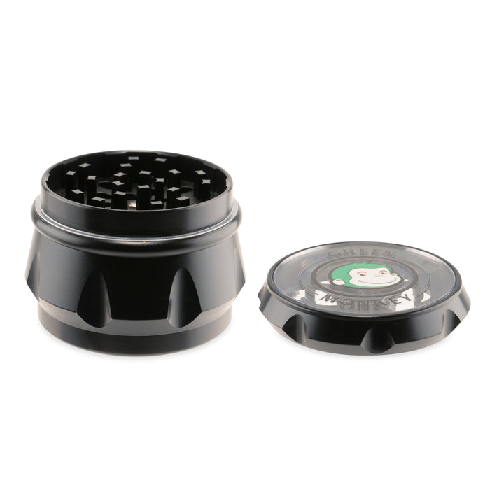 Green Monkey Baboon Crown Grinder - 63mm - Black