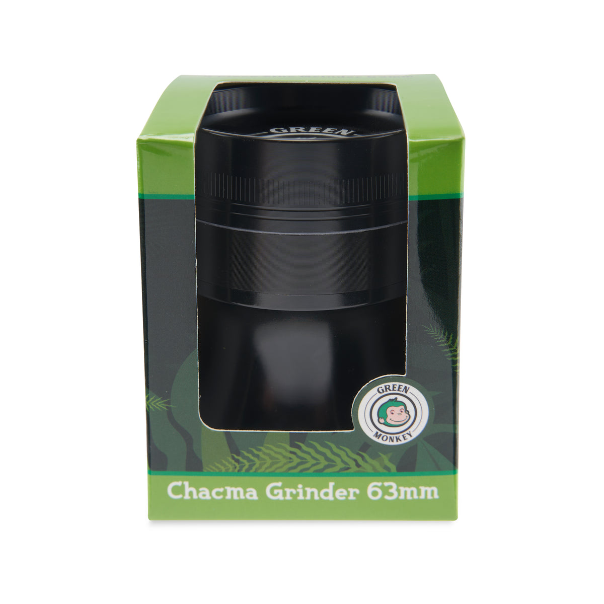 Green Monkey Grinder - Chacma - 63mm - Black