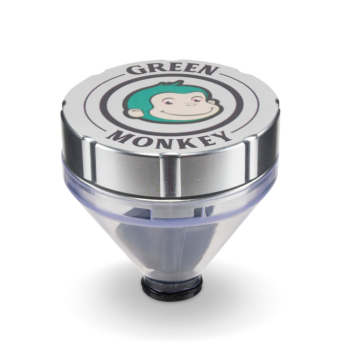 Green Monkey Grinder - Patas - 50mm - Silver