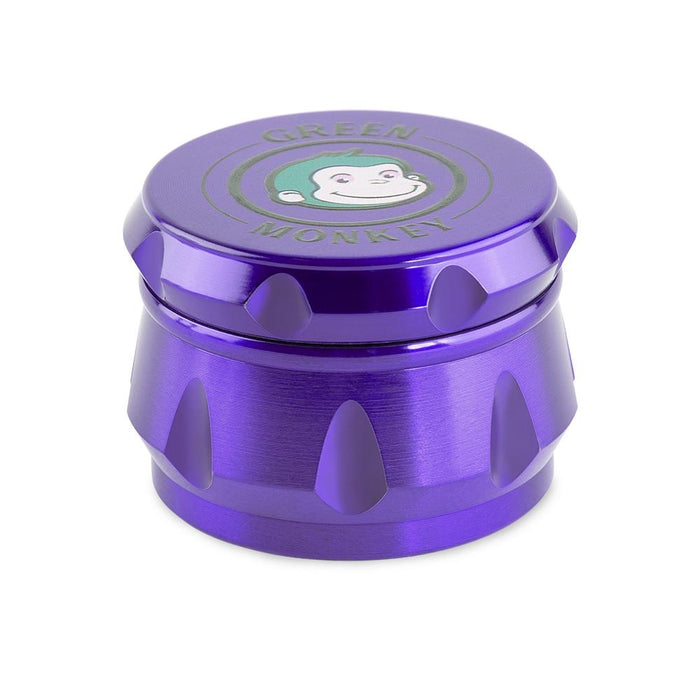 Green Monkey Grinder - Baboon Crown - Purple - 63mm