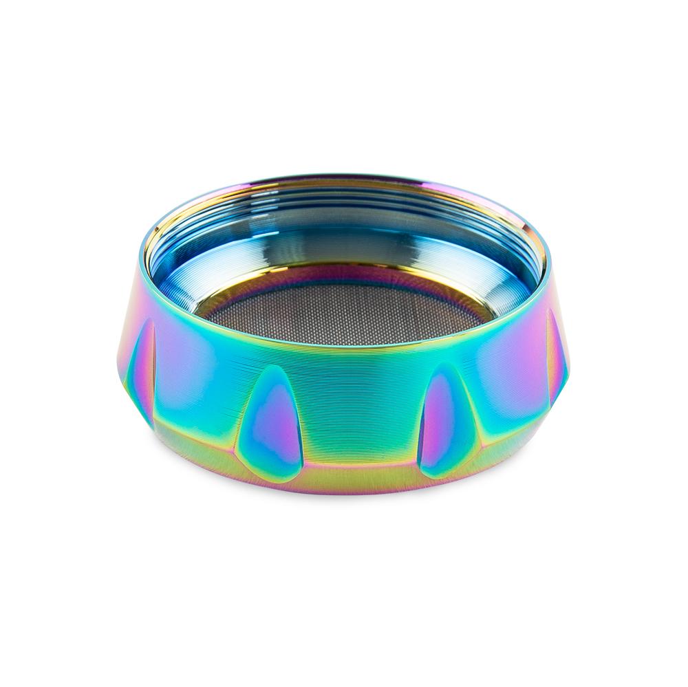 Green Monkey Grinder - Baboon Crown - Rainbow - 63mm