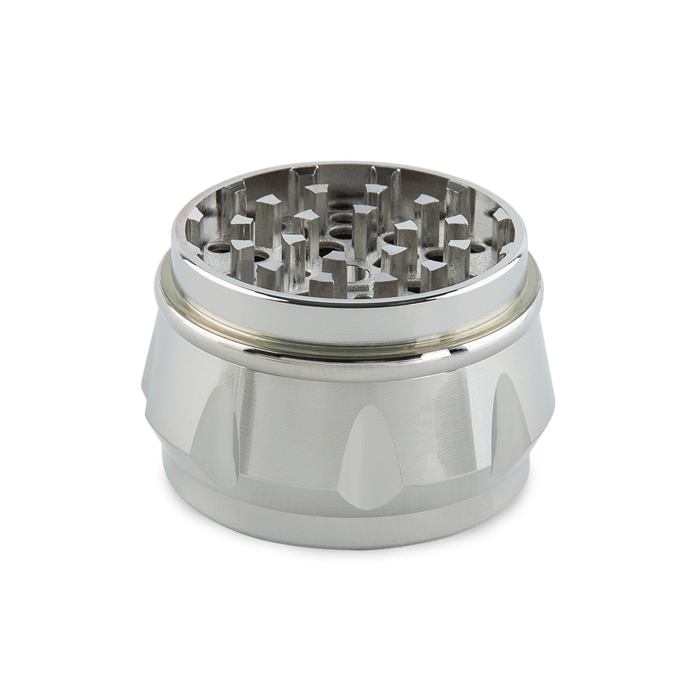 Green Monkey Baboon Crown Grinder - Silver - 50MM