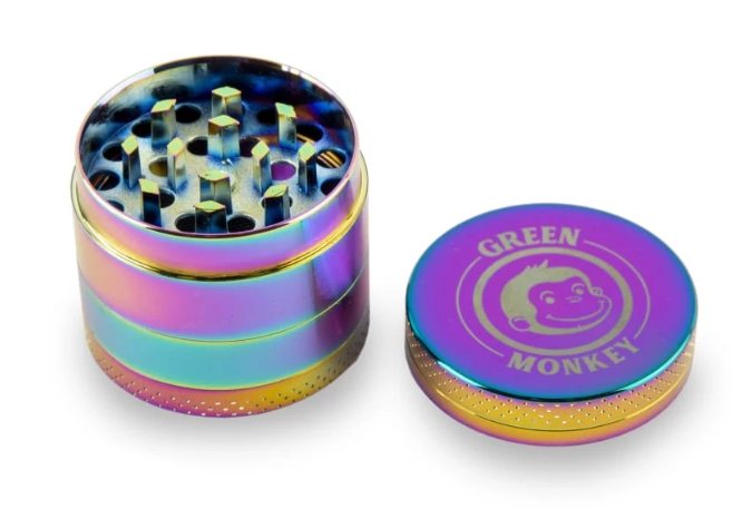 Green Monkey Rainbow Grinder & Tray Kit