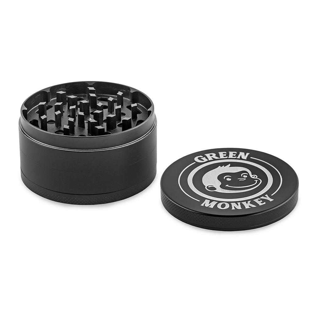 Green Monkey Grinder - Capuchin - 75mm - Black