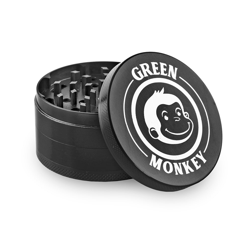 Green Monkey Grinder - Capuchin - 75mm - Black