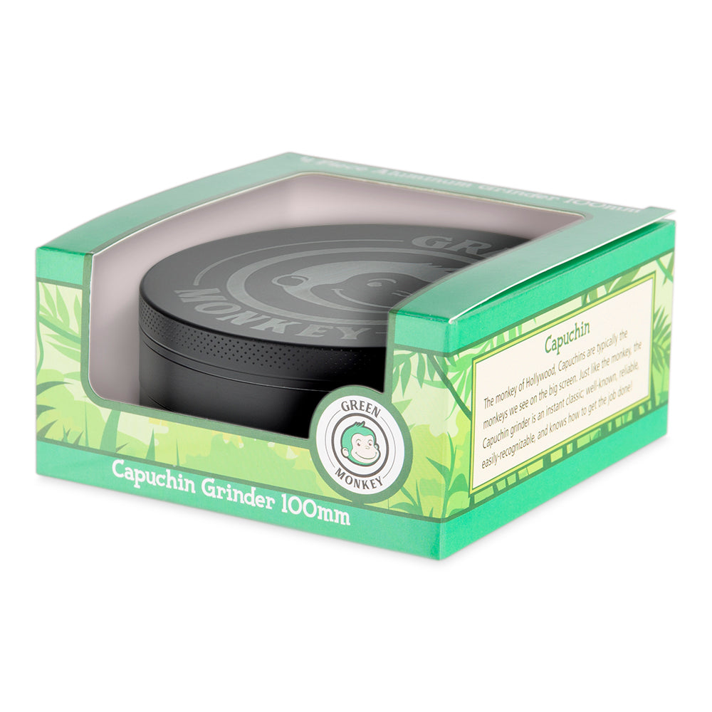 Green Monkey Grinder - Capuchin - 100mm - Black