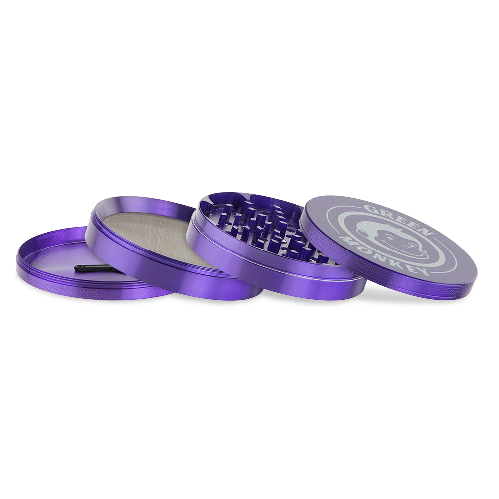 Green Monkey Grinder - Capuchin - 100mm - Purple