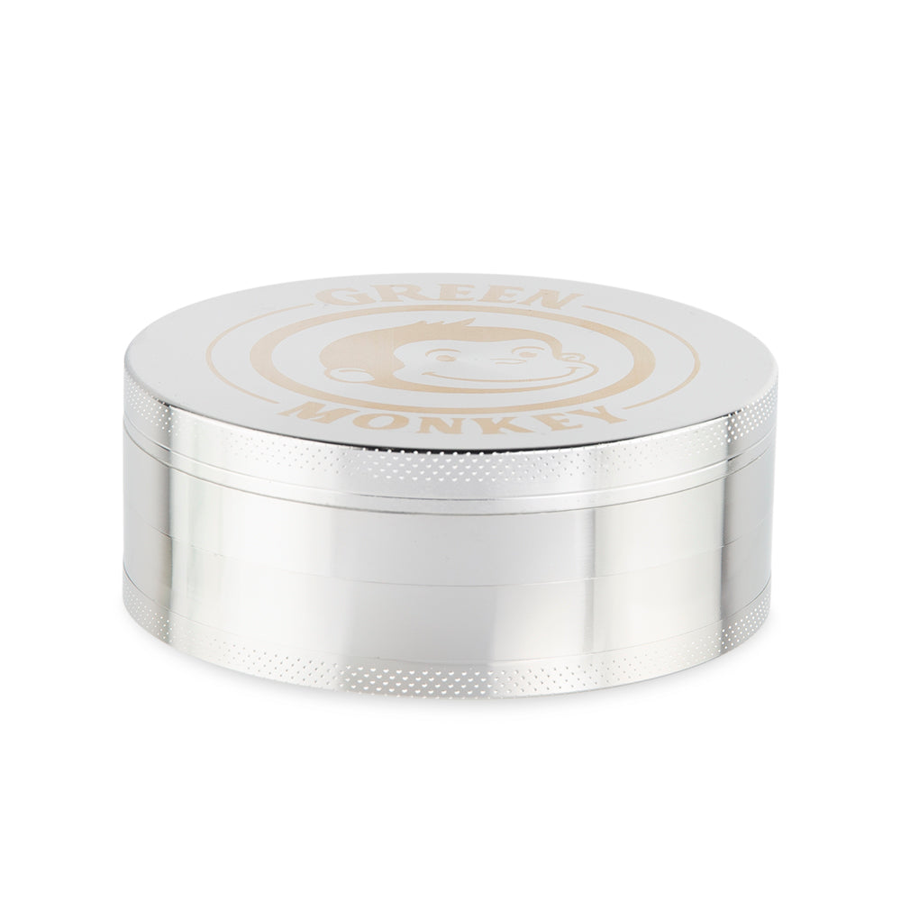 Green Monkey Grinder - Capuchin - 100mm - Silver