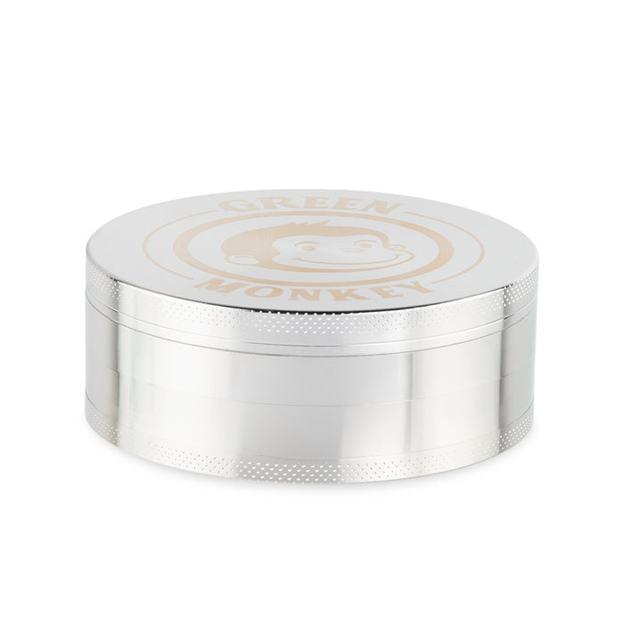 Green Monkey Grinder - Capuchin - 100mm - Silver