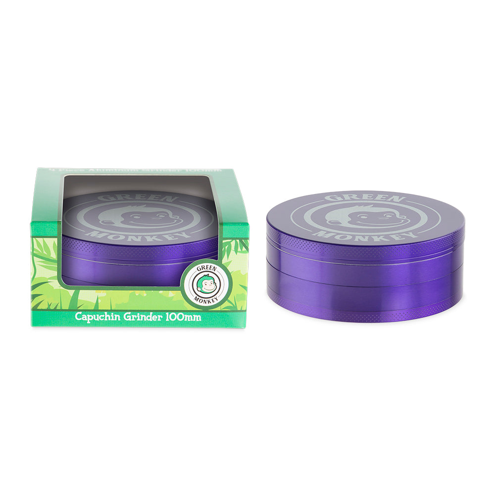Green Monkey Grinder - Capuchin - 100mm - Purple