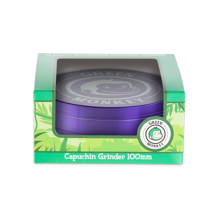 Green Monkey Grinder - Capuchin - 100mm - Purple