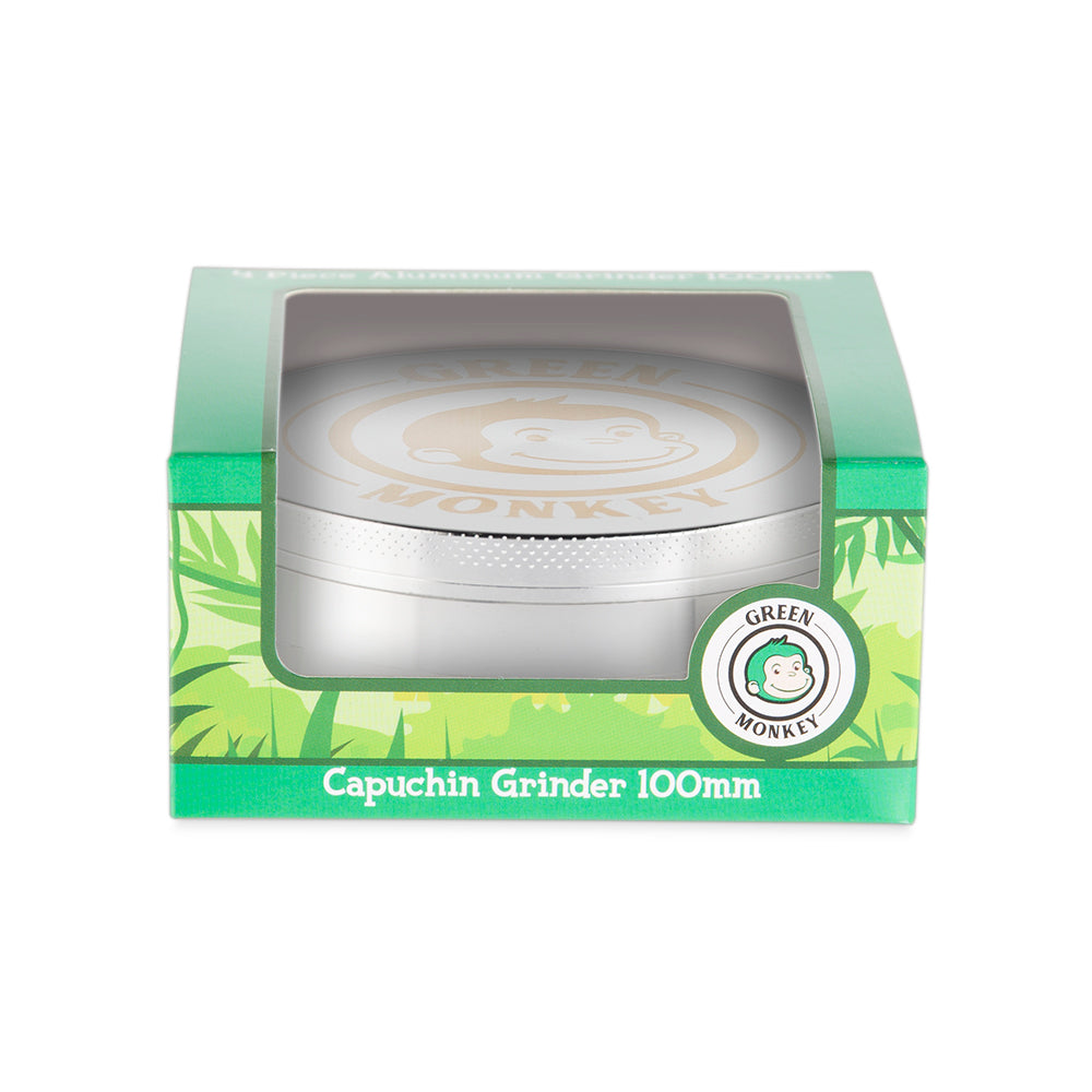 Green Monkey Grinder - Capuchin - 100mm - Silver