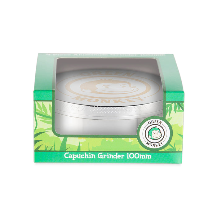 Green Monkey Grinder - Capuchin - 100mm - Silver