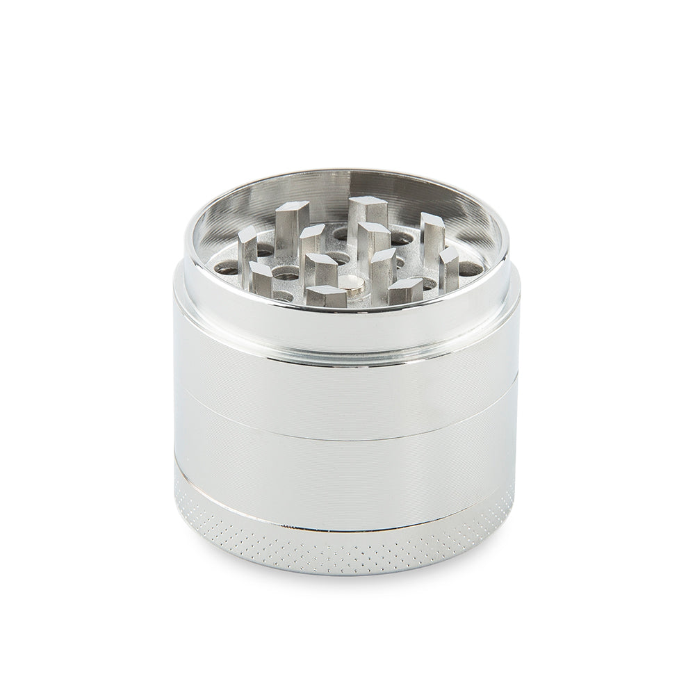 Green Monkey Capuchin Grinder - Silver - 40MM