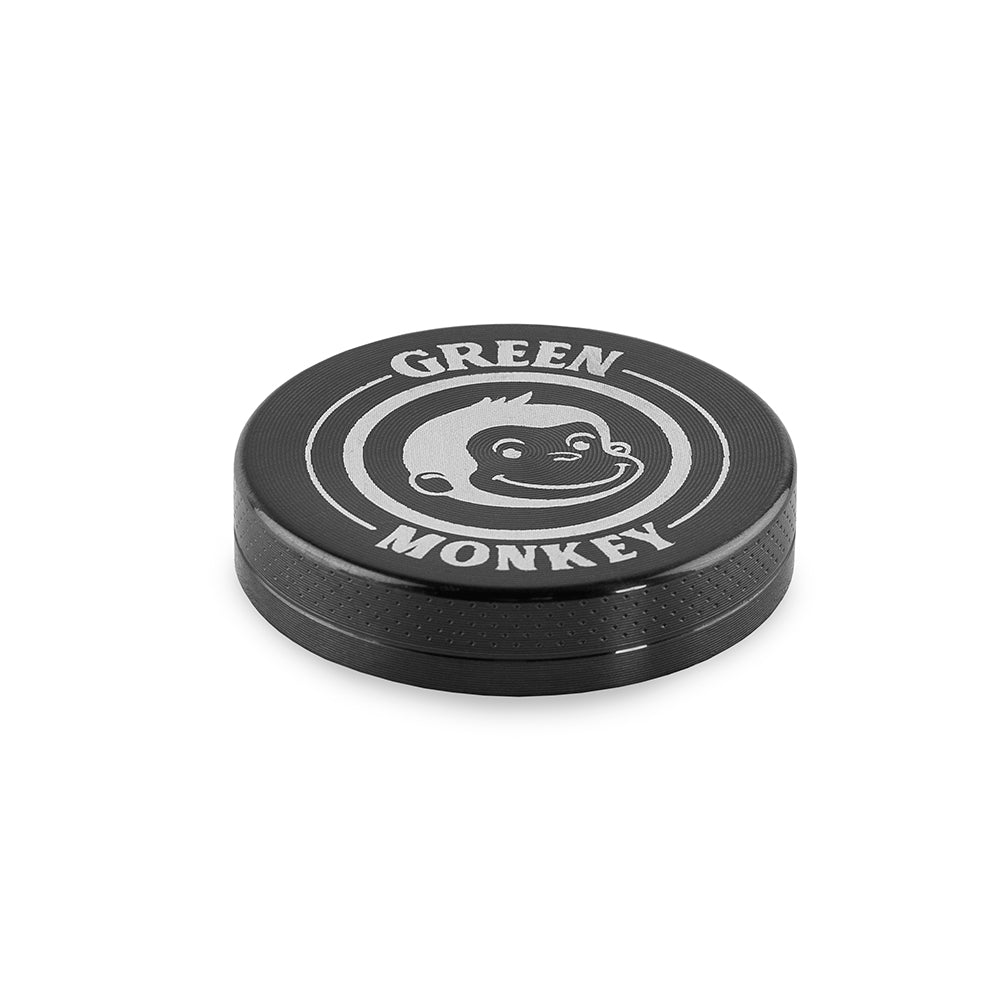 Green Monkey Capuchin Grinder - Black - 40MM