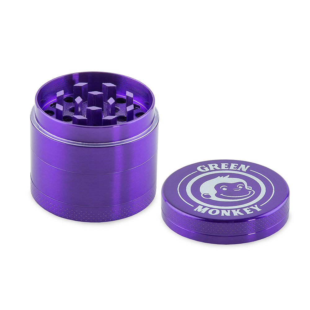 Green Monkey Capuchin Grinder - Purple - 40MM