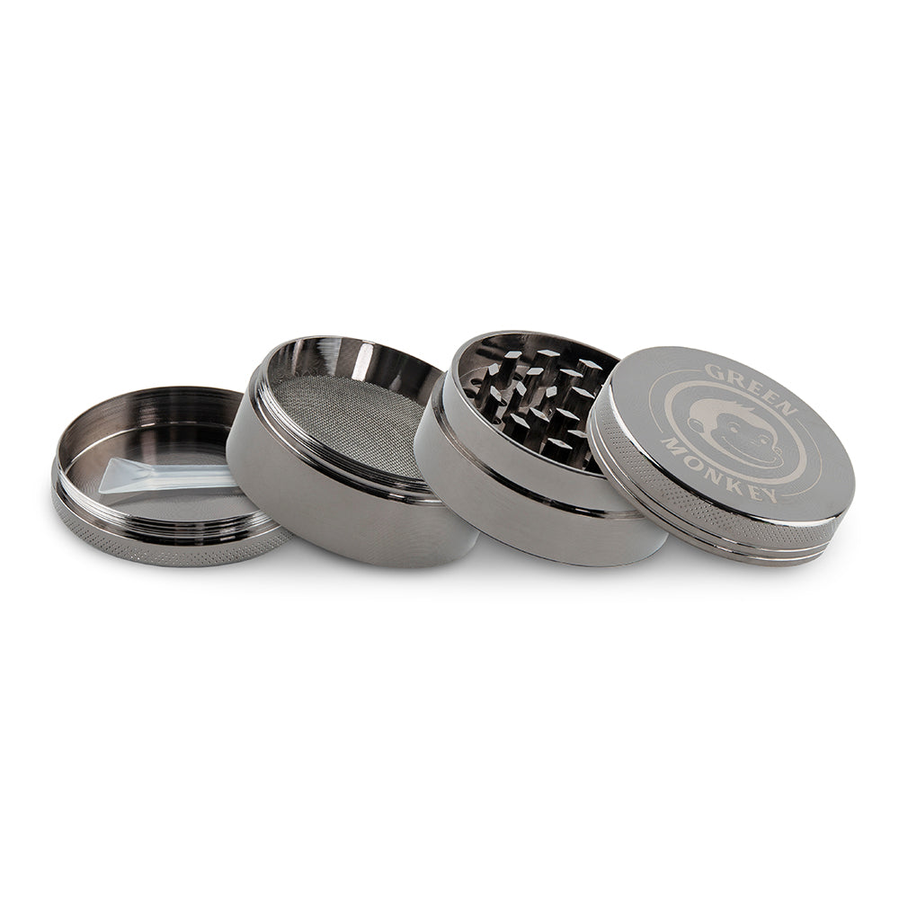 Green Monkey Capuchin Grinder - Gunmetal - 50MM