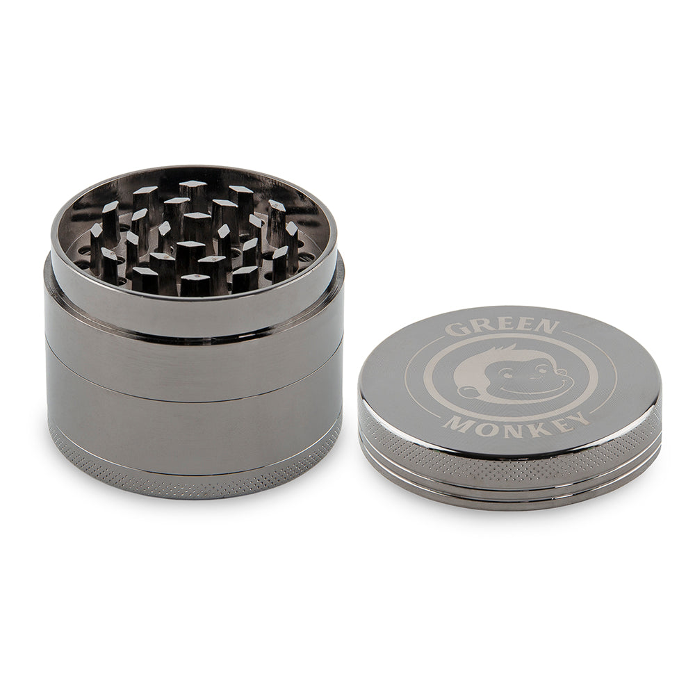 Green Monkey Capuchin Grinder - Gunmetal - 50MM