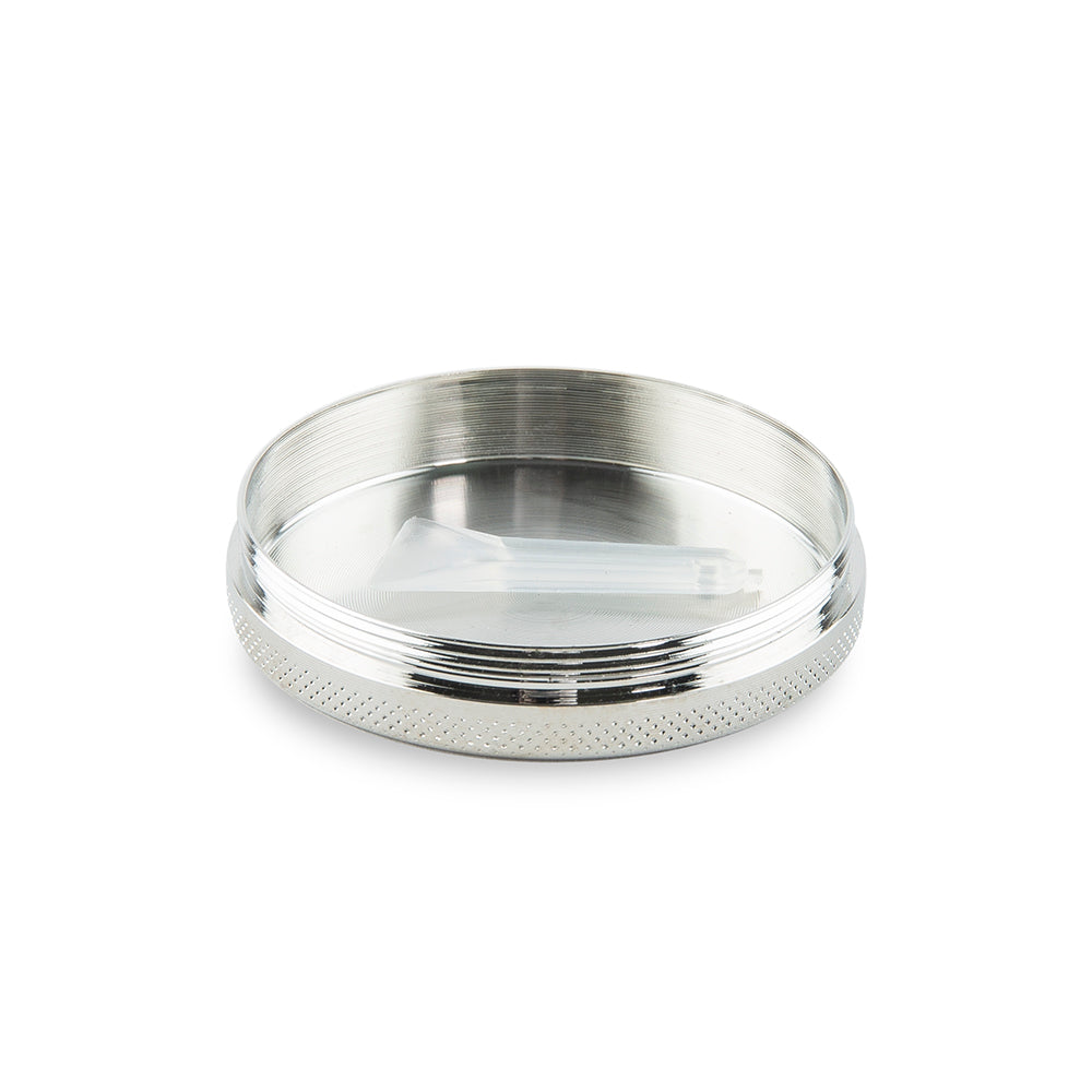 Green Monkey Capuchin Grinder - Silver - 50MM