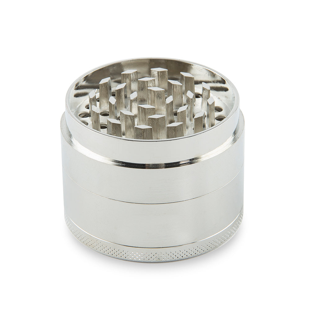 Green Monkey Capuchin Grinder - Silver - 50MM