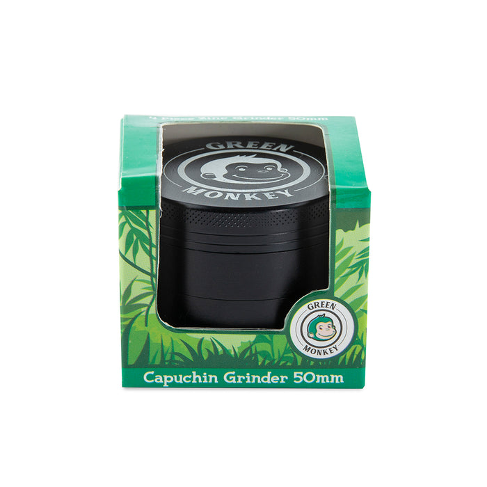 Green Monkey Grinder - Capuchin - 50mm - Black