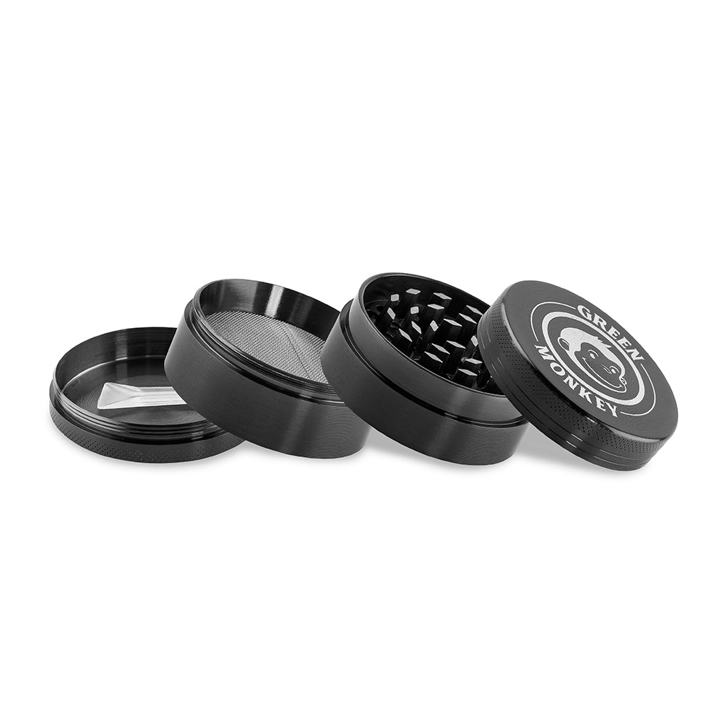 Green Monkey Grinder - Capuchin - 50mm - Black