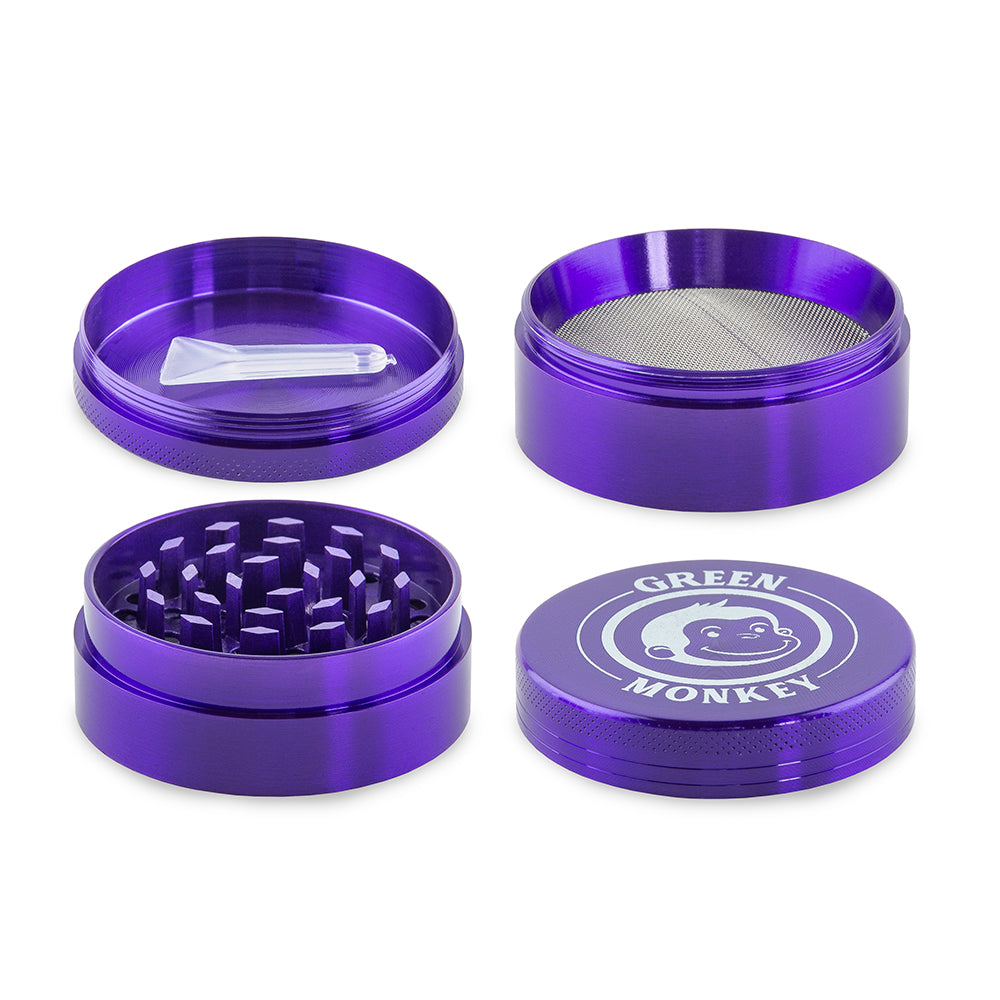 Green Monkey Grinder - Capuchin - 50mm - Purple