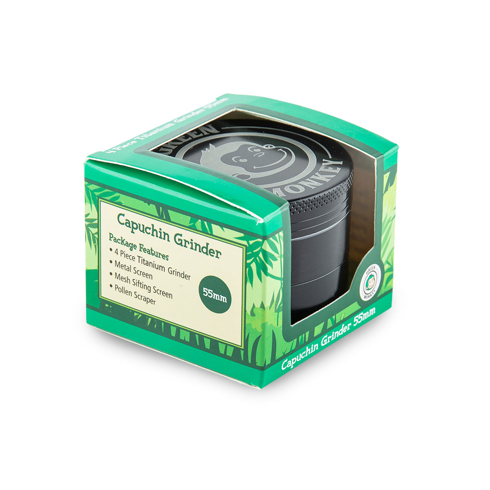 Green Monkey Grinder - Capuchin - 55mm - Black