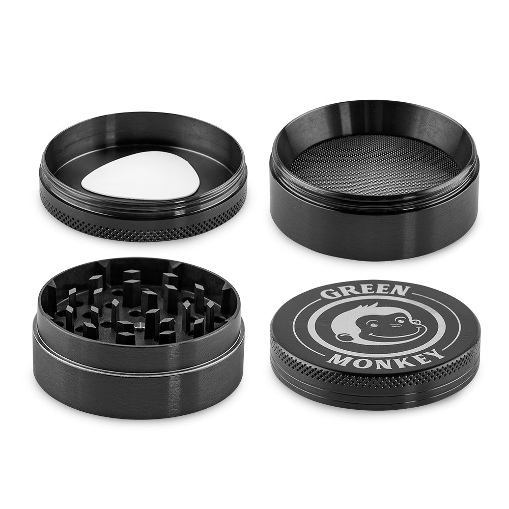 Green Monkey Grinder - Capuchin - 55mm - Black