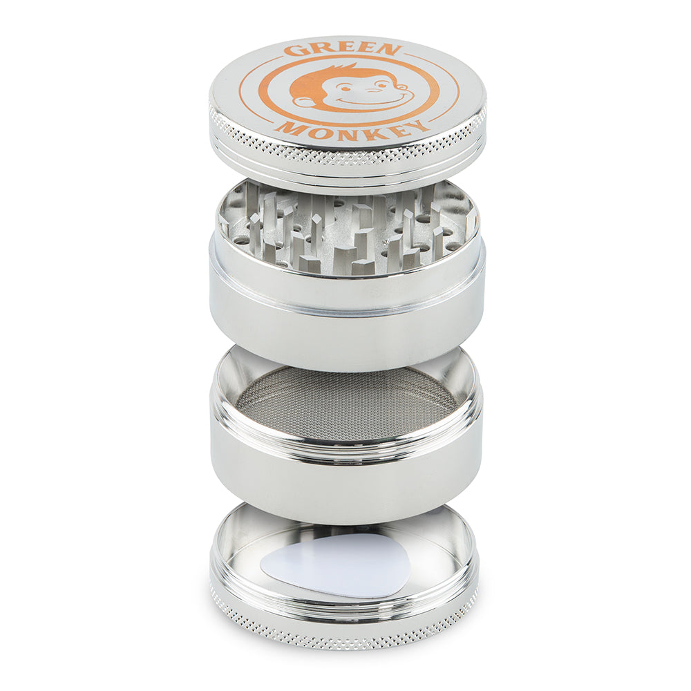 Green Monkey Capuchin Grinder - Gun Metal - 63MM