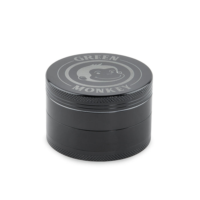 Green Monkey Capuchin Grinder - Black - 63MM