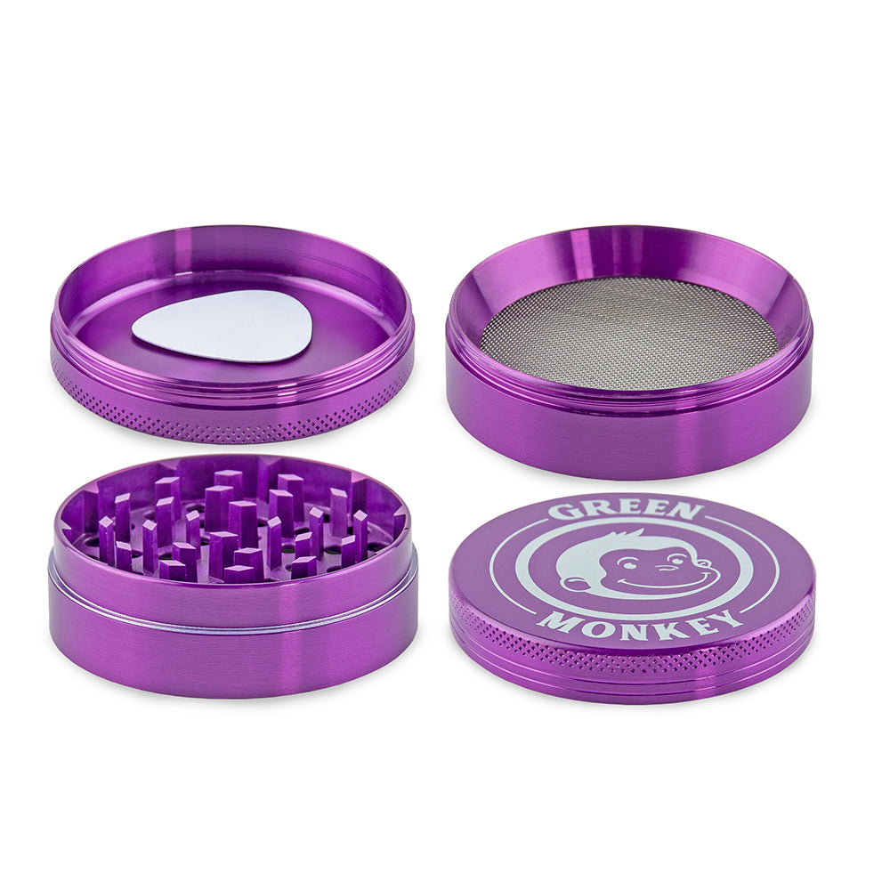 Green Monkey Grinder - Capuchin - 63mm - Purple