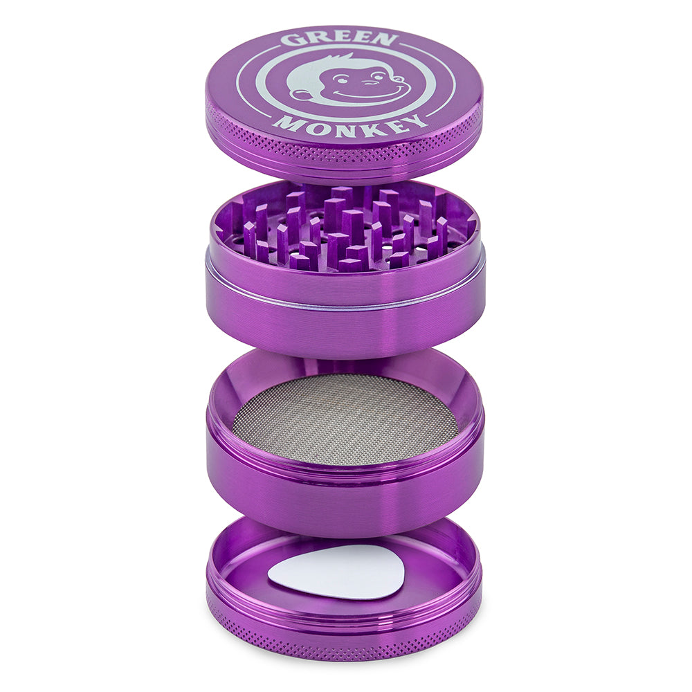 Green Monkey Grinder - Capuchin - 63mm - Purple