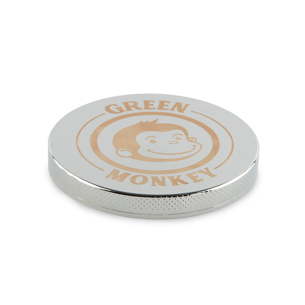 Green Monkey Grinder - Capuchin - 75mm - Silver