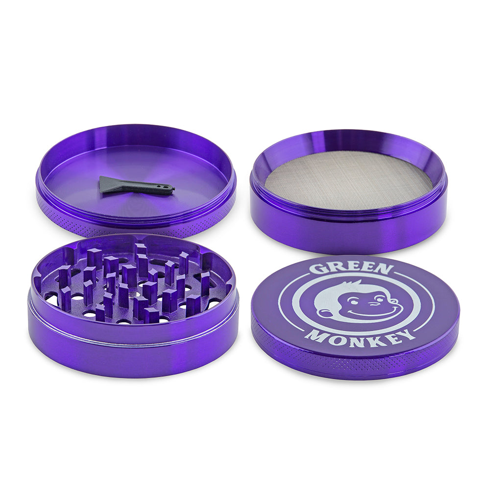Green Monkey Grinder - Capuchin - 75mm - Purple