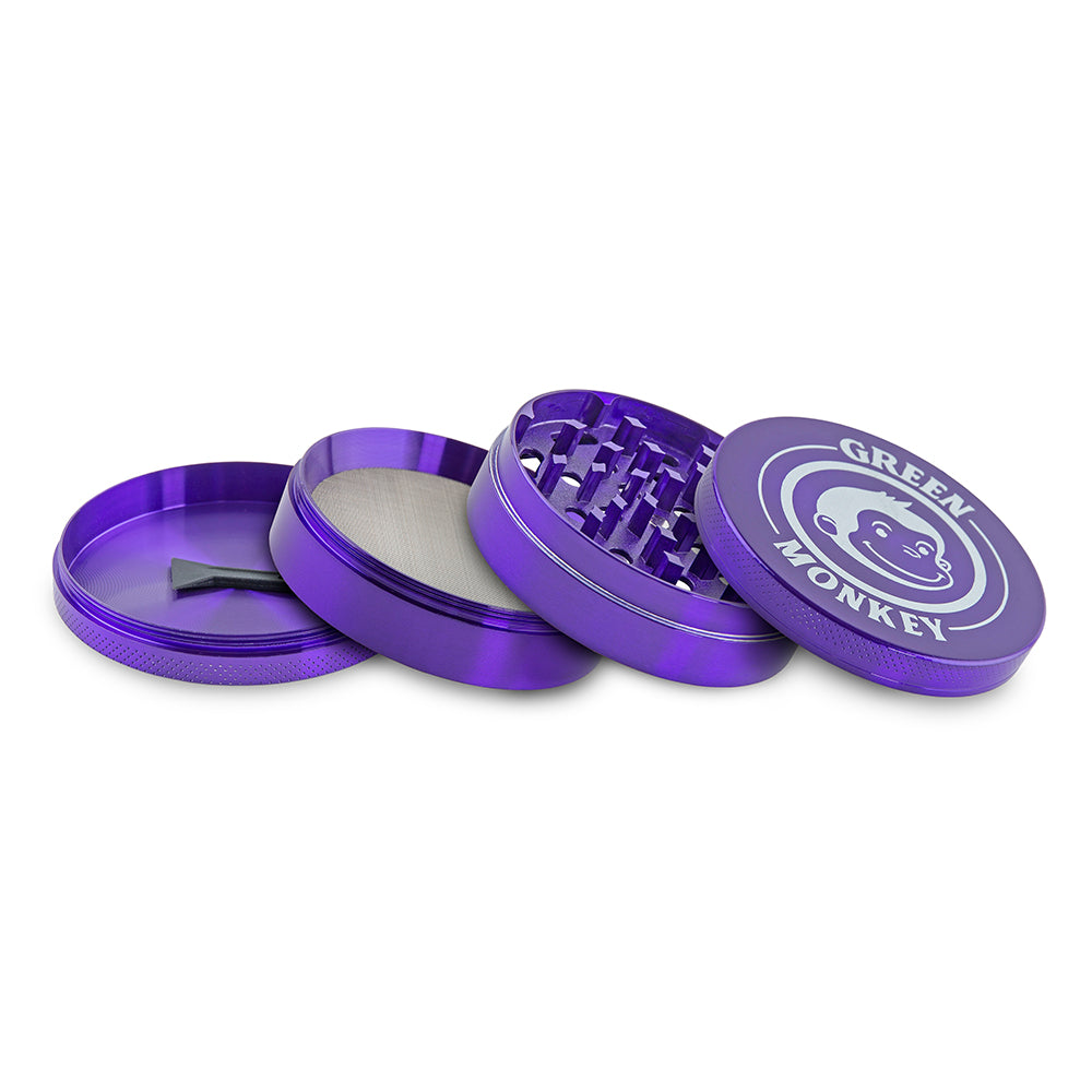 Green Monkey Grinder - Capuchin - 75mm - Purple