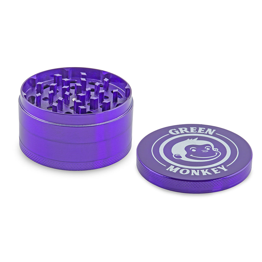 Green Monkey Grinder - Capuchin - 75mm - Purple