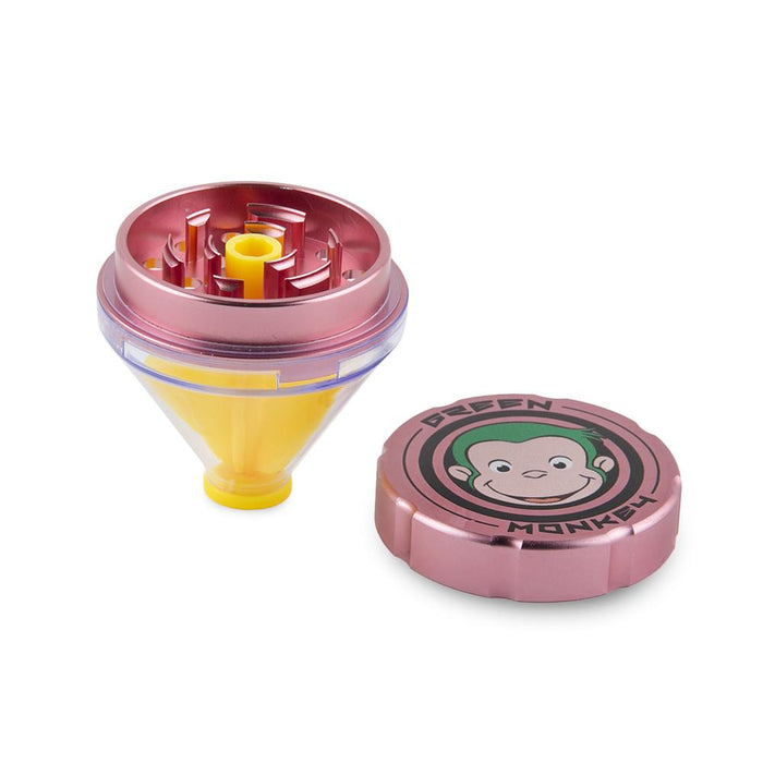 Green Monkey Grinder - Patas - Pink - 50MM