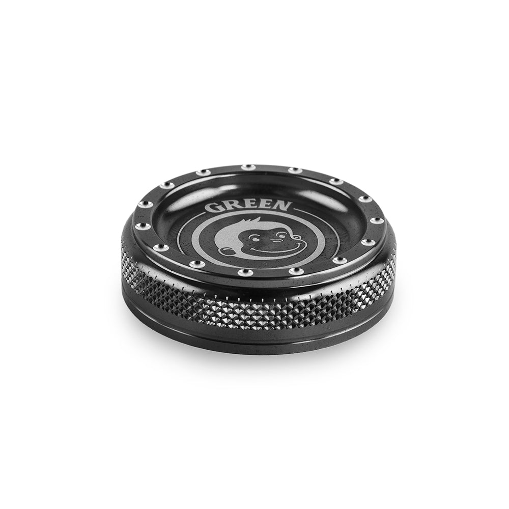 Green Monkey Tamarin Grinder - Black - 50MM