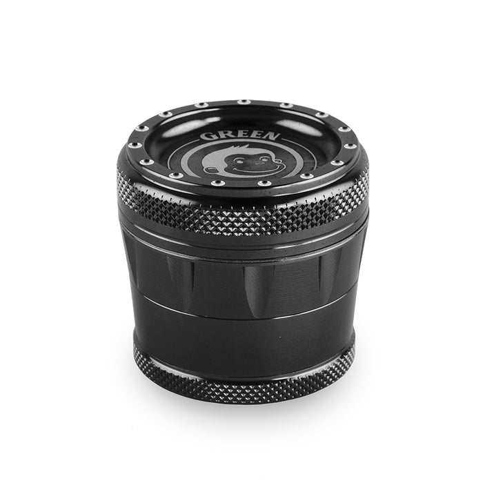 Green Monkey Tamarin Grinder - Black - 50MM