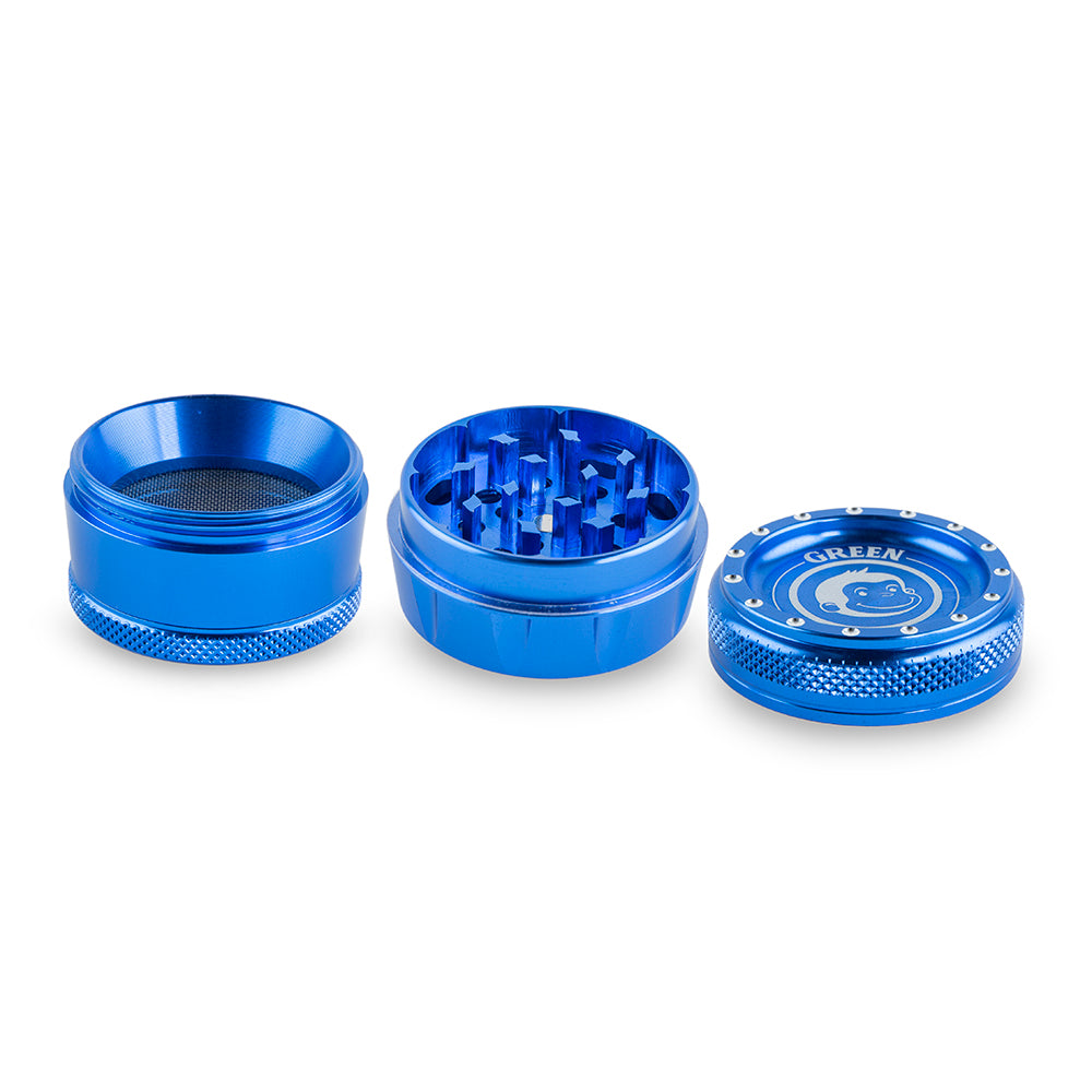Green Monkey Tamarin Grinder - Blue - 50MM