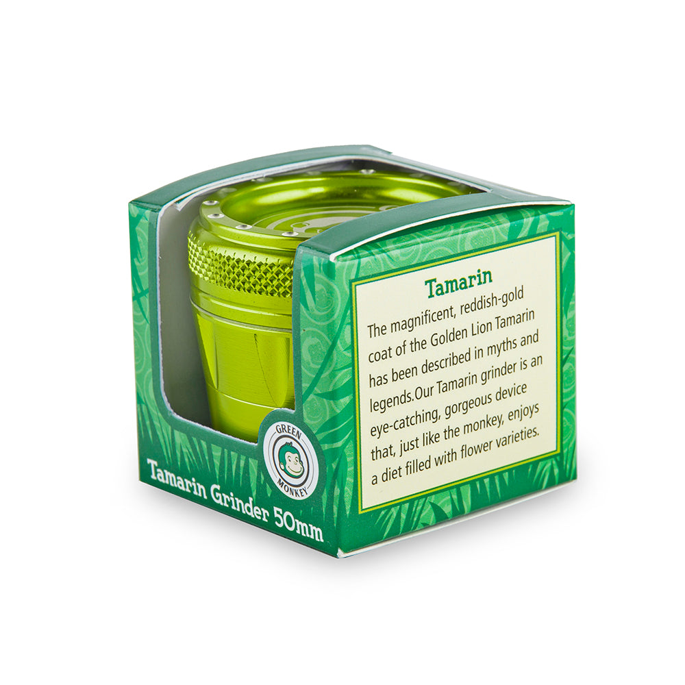 Green Monkey Tamarin Grinder - Green - 50MM