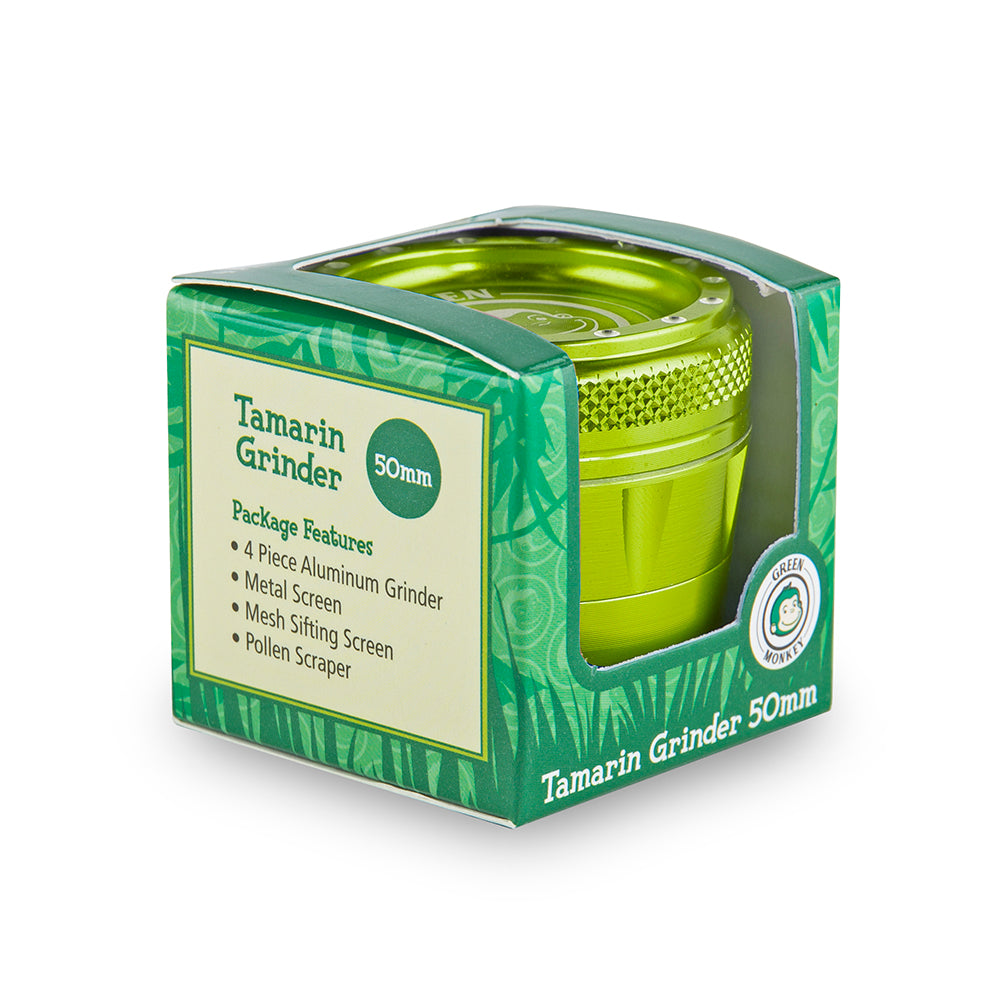 Green Monkey Tamarin Grinder - Green - 50MM