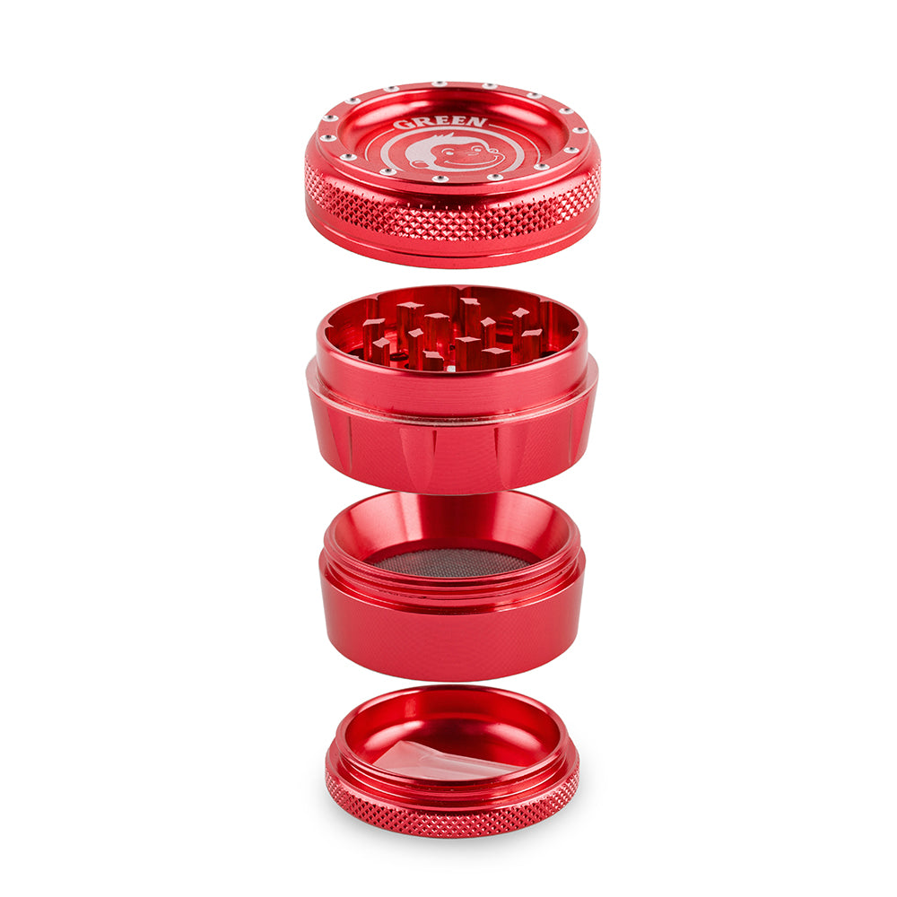 Green Monkey Tamarin Grinder - Red - 50MM