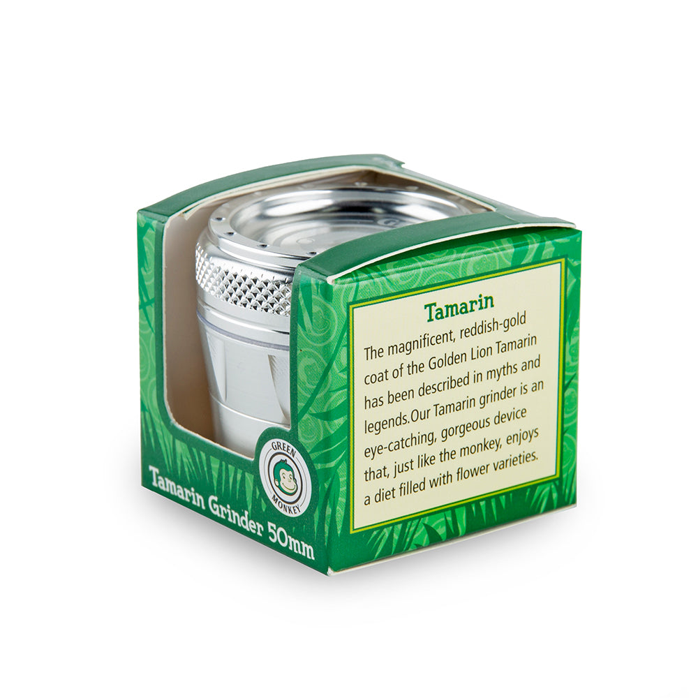 Green Monkey Grinder - Tamarin - 50mm - Silver