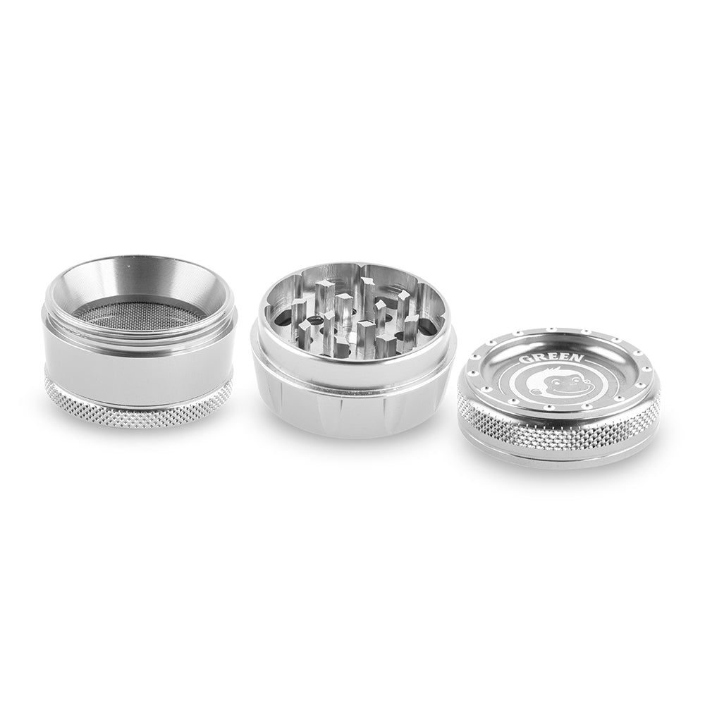 Green Monkey Grinder - Tamarin - 50mm - Silver