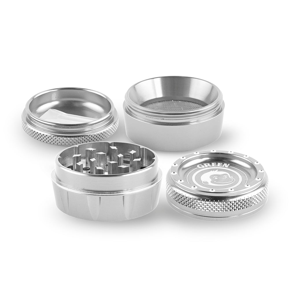 Green Monkey Grinder - Tamarin - 50mm - Silver