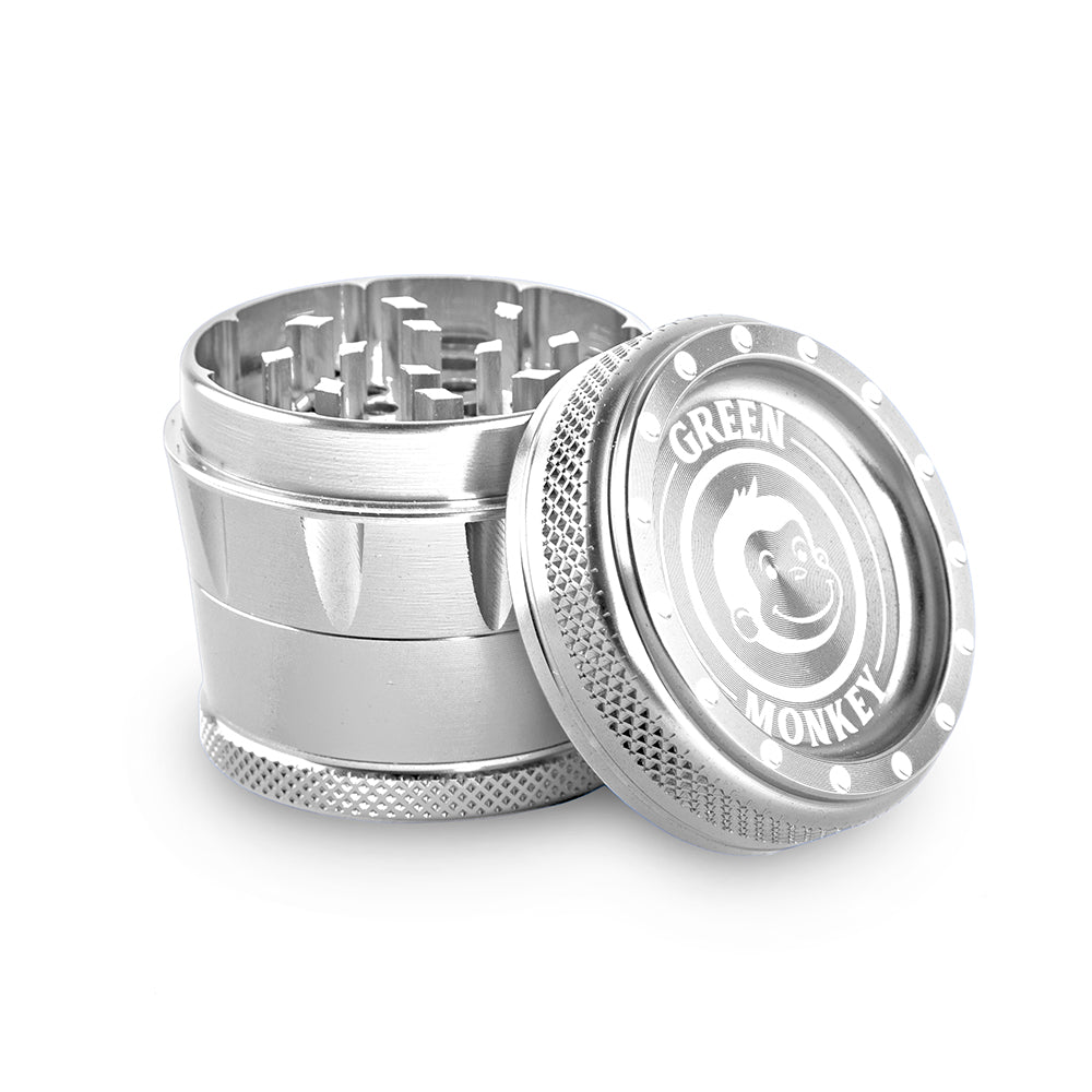 Green Monkey Grinder - Tamarin - 50mm - Silver