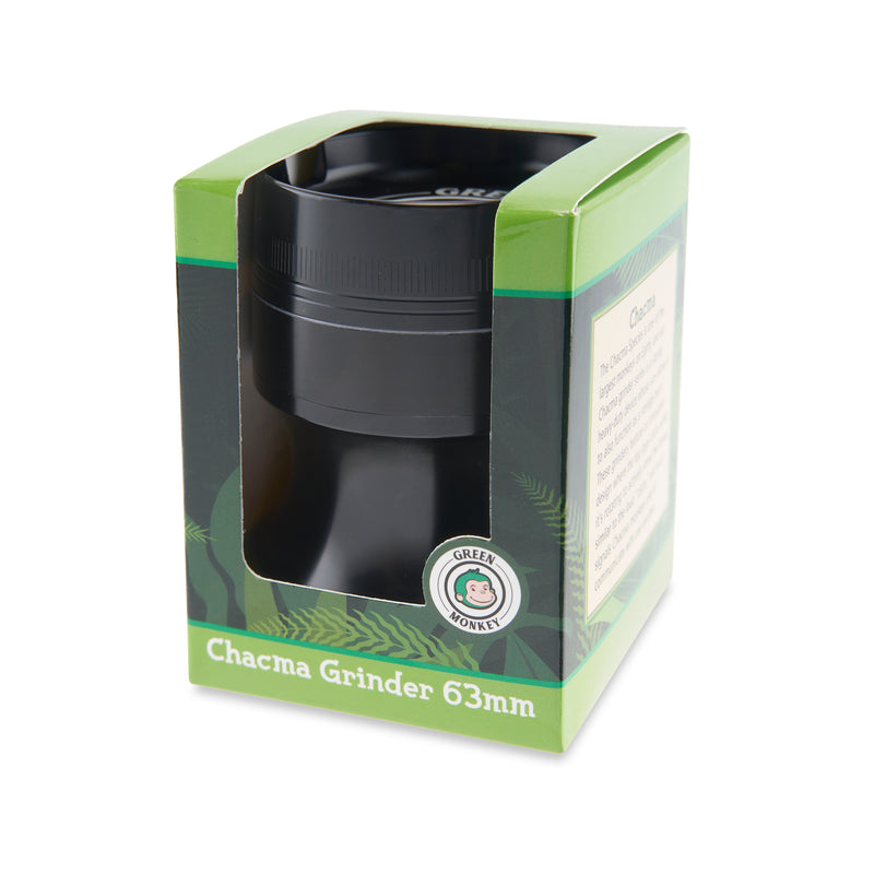 Green Monkey Grinder - Chacma - 63mm - Black