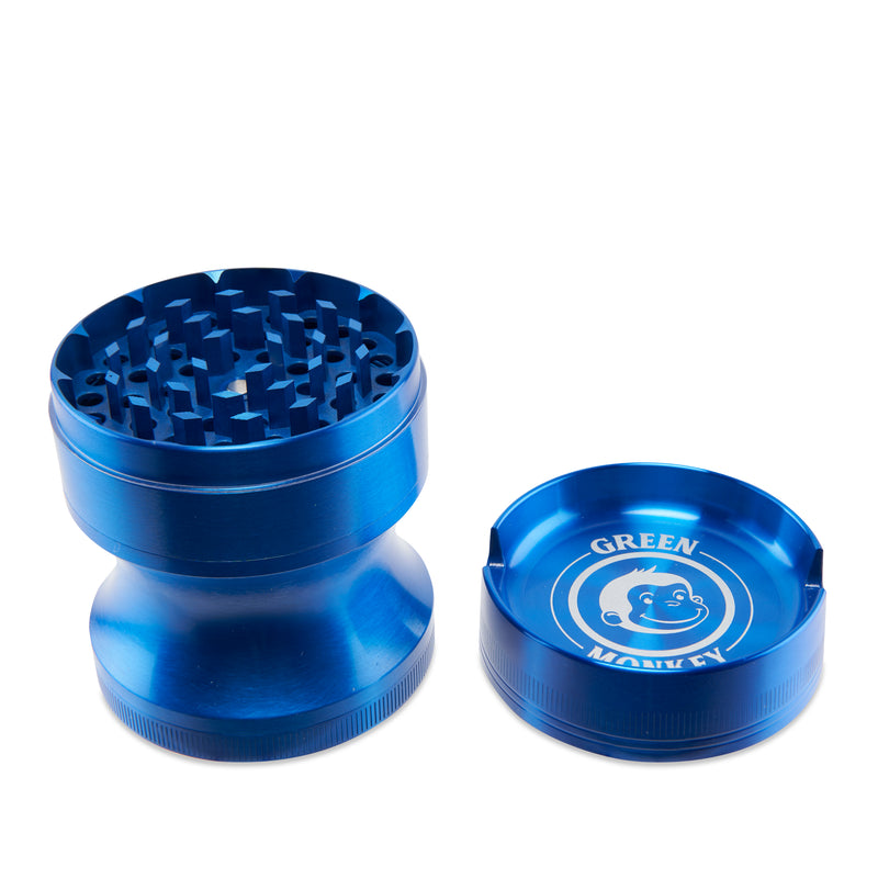 Green Monkey Grinder - Chacma - 63mm - Blue